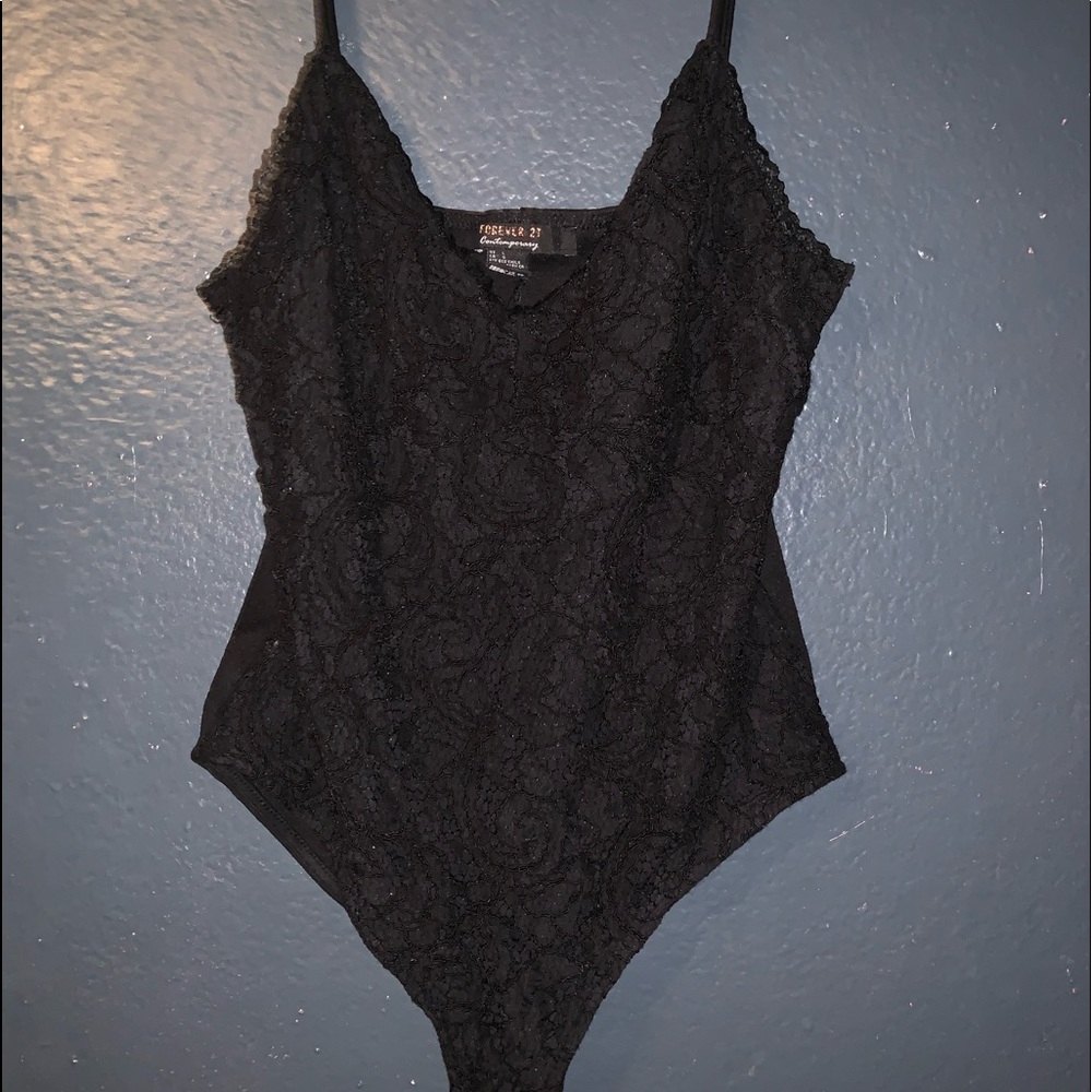 Black one piece